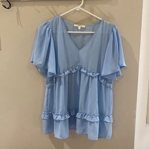 Light blue breezy summer shirt
